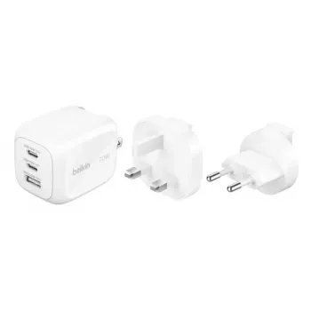 Interiérová nabíjačka Belkin BoostCharge Pro WCH018HQWH rýchle nabíjanie 2 USB-C