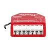 Inteligentný spínač Shelly W 1PM plast 16A 110–240V, Z-Wave, 868,4 MHz, červený, 42×37×16 mm