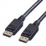 Value DisplayPort prepojovací kábel DisplayPort konektor samec, DisplayPort konektor samec 1,50 m čierny 11.99.5767 tienený