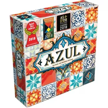 Spoločenská hra Asmodee Azul — rodinná hra, strategická hra, odporúčaná od 8 rokov