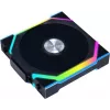 Lian Li UNI FAN SL Wireless 120 12RSL1W1B ventilátor do skrinky ARGB PWM, Reverse Blade, 120 mm, čierny