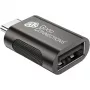 Good Connections adaptér USB 3.2 Gen.1 3.0 konektor samec C na USB-A konektor samica pozinkované kovové puzdro (USB-AD302)