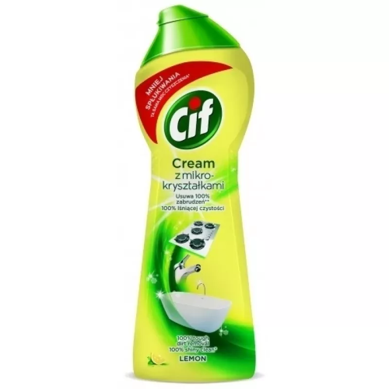 CIF Lemon čistiaci prostriedok na škrabance, 500 ml