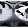 PHANTEKS M25 Gen2 PWM D-RGB 140 mm ventilátor 3-balík, čierny