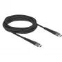 USB kábel DeLOCK 81126 USB 2.0 3m USB C čierny