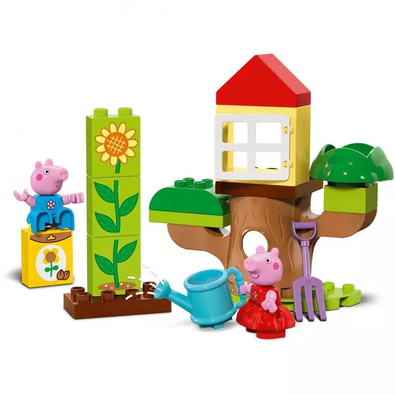 Lego 10431 Duplo Peppa Pig záhrada a dom na strome herný set
