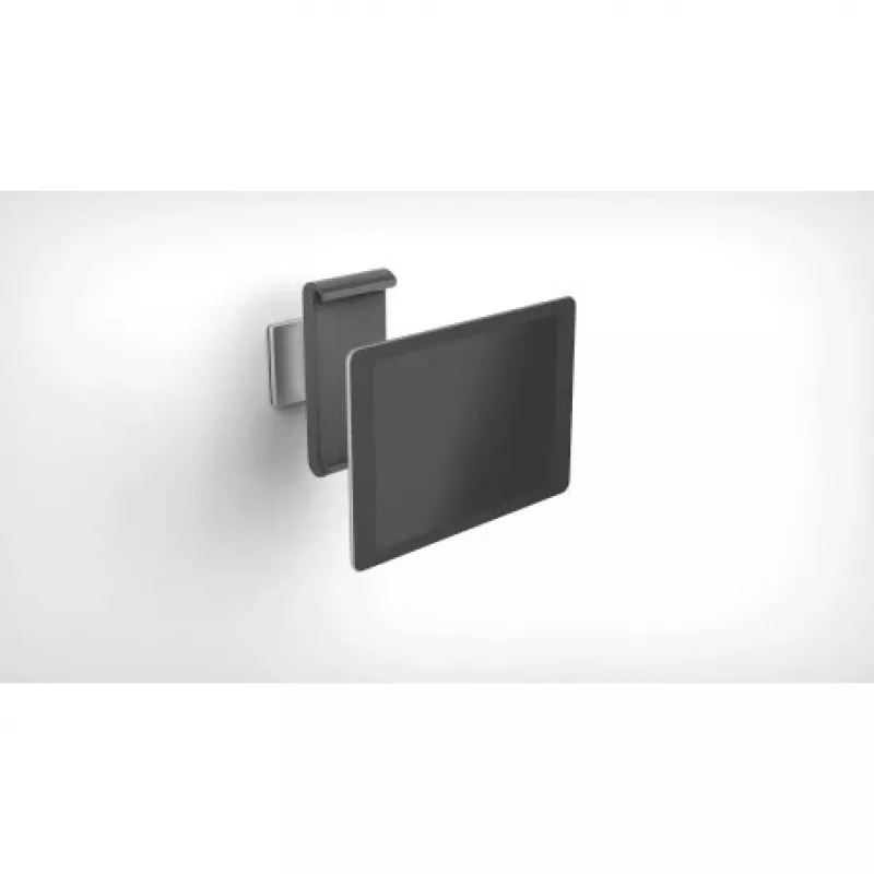 DURABLE TABLET HOLDER WALL - nástenný držiak na tablet - hliník, ABS plast - strieborný (7-13) (893323)