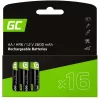 Ni-Mh batérie AA R6 2600 mAh x16