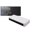 Sieťový switch QOLTEC 52246 — 8 x RJ45 portov, 100 Mbps