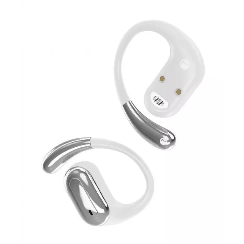 Gembird OWS-01-W Bluetooth slúchadlá TWS open-ear, biele
