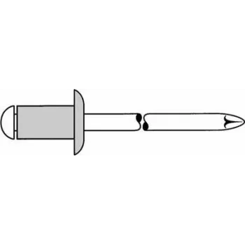 Nit GESIPA 1455053 Al/A2 5x16 mm pre rozsah zovretia 10,0–12,0 mm, balenie 500 ks