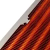 Radiátor Aqua-Computer airplex radical 4/360 — hliník/meď/nerez, 400×140×73 mm