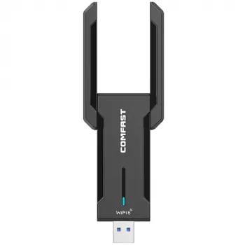 WiFi USB adaptér Comfast CF-972AX dvojjpásmový 2.4GHz/5GHz až do 5374Mbps