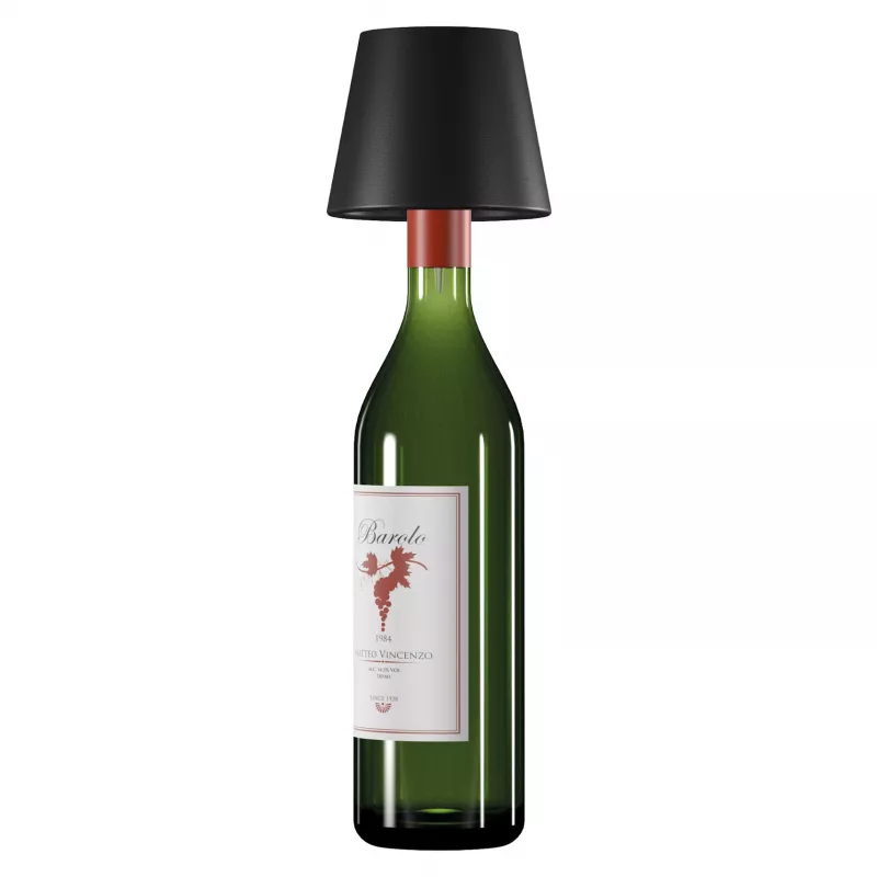 RealPower TableLight 360 3W LED stolná lampa čierna IP44