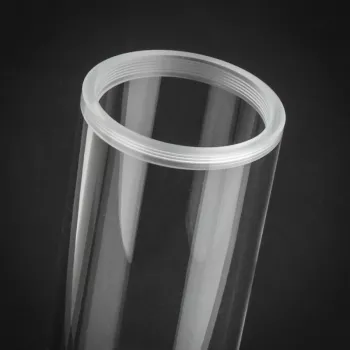 Trubica BitsPower Z-Tube 150 transparentná trubica Ø60 mm dĺžka 150 mm kapacita chladiva 0,274 L