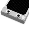 Radiátor EK Water Blocks mosadz meď ušľachtilá oceľ biela
