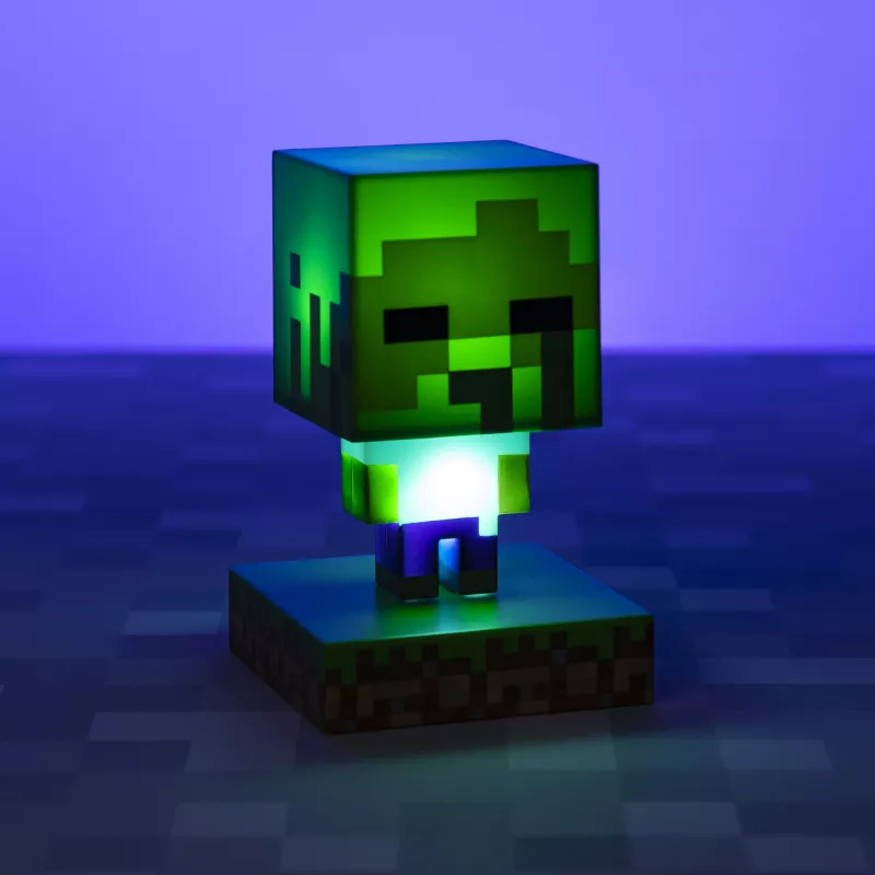 Stolová lampa Paladone Light Paladone Minecraft Zombie Light PP6592MCFV4 LED
