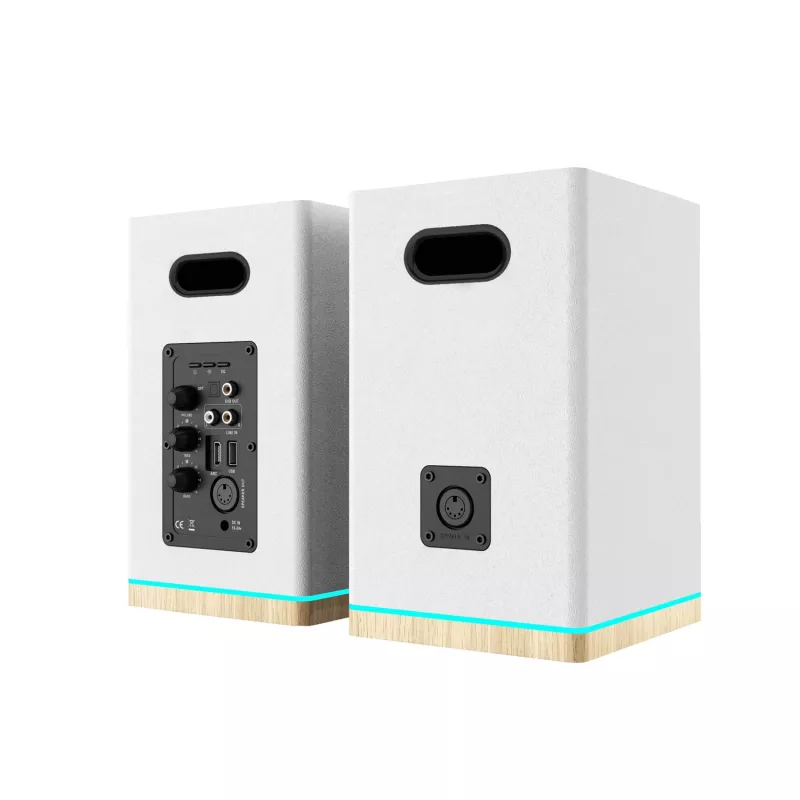 Blaupunkt BS60WH LED policové reproduktory, Bluetooth, HDMI ARC, biele