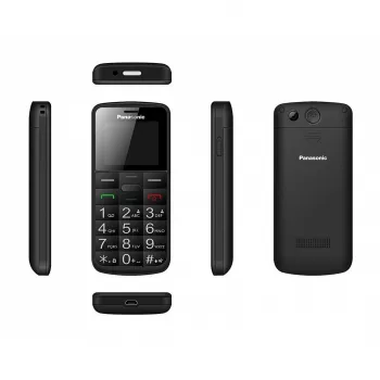 Mobilný telefón pre seniorov KX-TU110 čierny