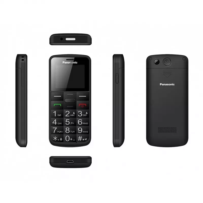 Mobilný telefón pre seniorov KX-TU110 čierny