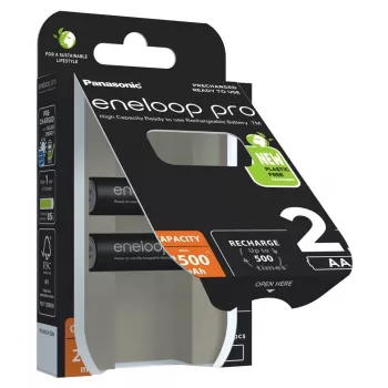 Batérie PANASONIC ENELOOP PRO AA 2500 mAh 2 kusy (BK-3HCDE/2CP)