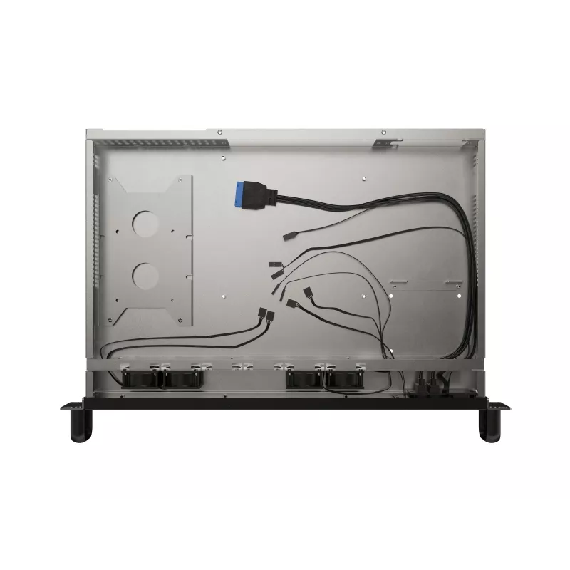 Rackové puzdro Lanberg SC01-3001-10B 1U čierne 4 ventilátory