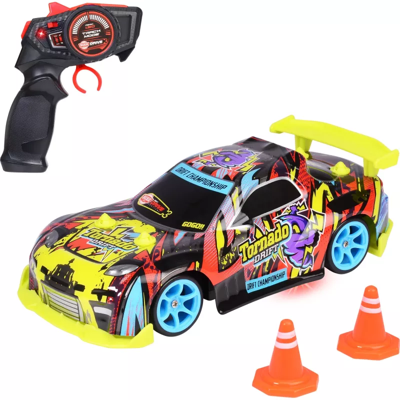 RC auto Dickie Tornado Drift RTR 2,4 GHz – hotové driftové auto