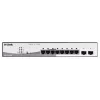 D-Link DGS-1210-08P/E Managed L2 Gigabit Ethernet (10/100/1000) Power over Ethernet (PoE) čierny