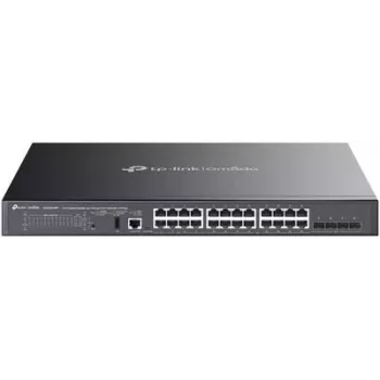TP-Link SG5428XMPP sieťový switch Managed L3 Gigabit Ethernet (10/100/1000) Power over Ethernet (PoE) čierny