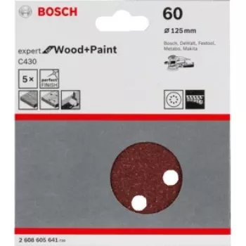 Brúsne kotúče Bosch C430 Expert pre drevo a lak