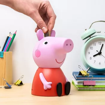 Pokladnička Hasbro Peppa Pig tvarovaná PP12730PP