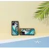 Ochranné puzdro iKins pre Samsung Galaxy Note 20 Ultra — dizajn aqua achát