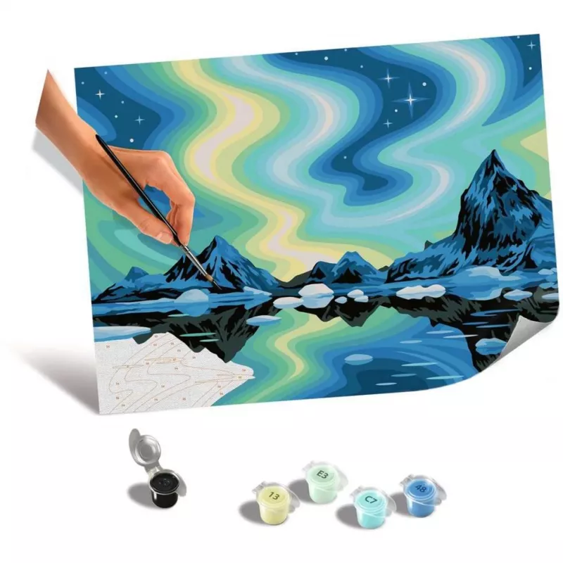 Ravensburger CreArt Canvas Edition Malset Northern Lights od Ravensburger (MPN 23907)