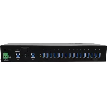Exsys EX-1526HMVS - USB 3.2 Gen 1 (3.1 Gen 1) Type-B - USB 3.2 Gen 1 (3.1 Gen 1) Type-A - 5000 Mbit/s - čierny - kov