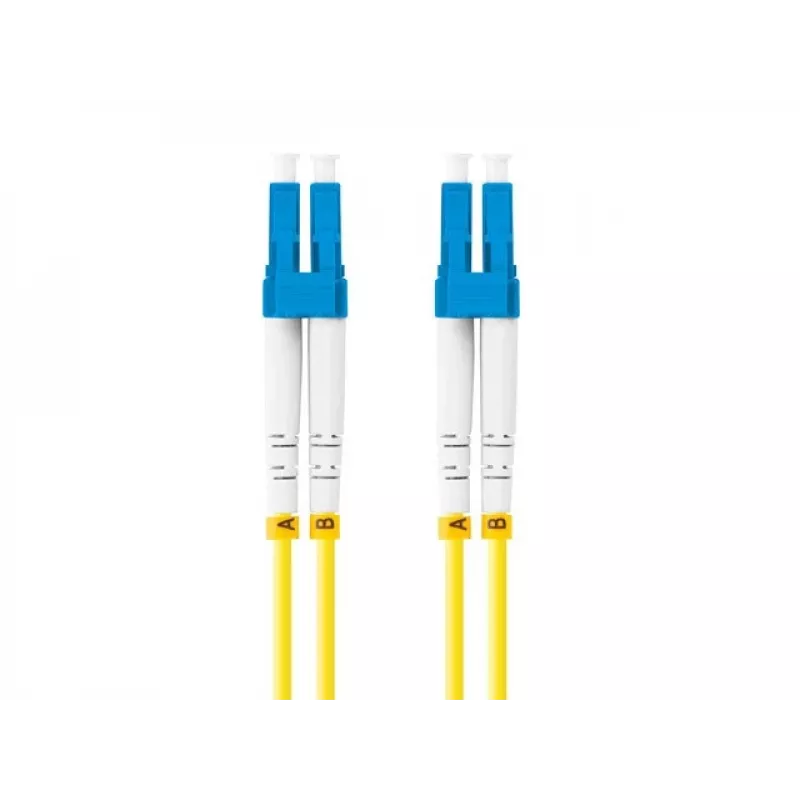 Optický kábel LANBERG FO-LULU-SD11-0030-YE, 3 m, G.657.A1, LC–LC, žltý