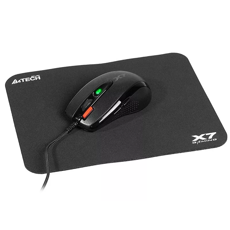 Herná myš A4Tech X-7120 USB Type-A obojručná 2000 DPI, 3 ms, káblová, čierna