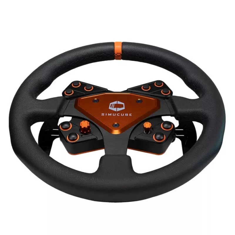 Simucube Tahko volant, okrúhly - 320 mm, oranžový