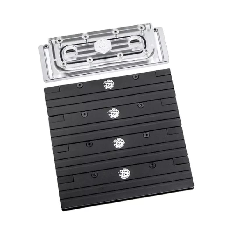Bitspower Memory Cooler, ARGB - transparentný balenie 4 ks