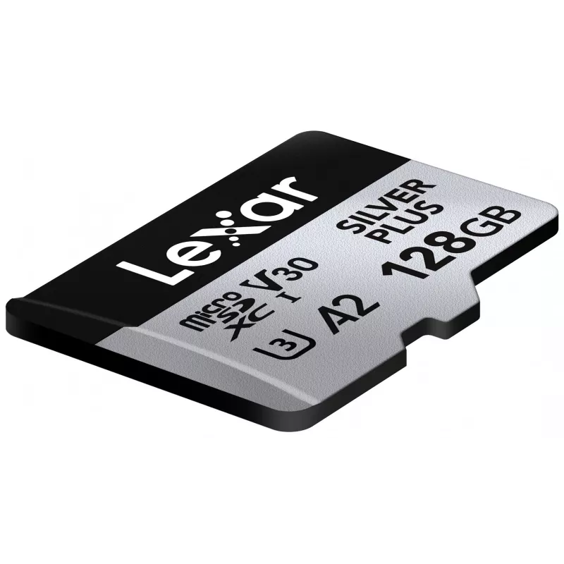 Flash pamäť Lexar 128 GB UHS-I MicroSDXC Professional SILVER PLUS