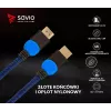 Savio GCL-02 HDMI kábel 1,8 m HDMI Type-A (štandard) čierny, modrý