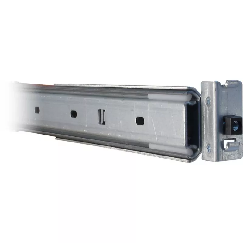 Inter-Tech - Teleskopické lišty pre rack - sivé - 2U - 48,3 cm (19
