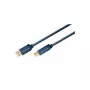 ClickTronic 1,8 m USB3.0 A – B m/m 1,8 m USB-A USB-B modrý USB kábel (70092)