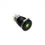 DimasTech vandalizmus spínač/tlačidlo 19mm Blackline Dot RGB PD218