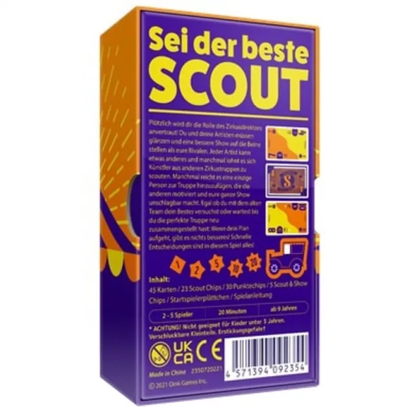Scout, kartová hra