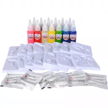 Gél na vodnej báze pre kreatívne hranie SIMBA Crafts Simba Aqua Gelz Colossal Set 106322566