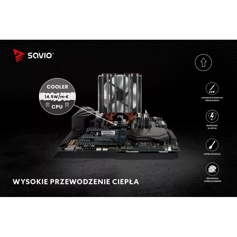 Savio TG-04 teplovodivá pasta pre chladiče