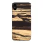 Puzdro na telefón man and wood pre iPhone XS Max – biely ebenový tón čierna