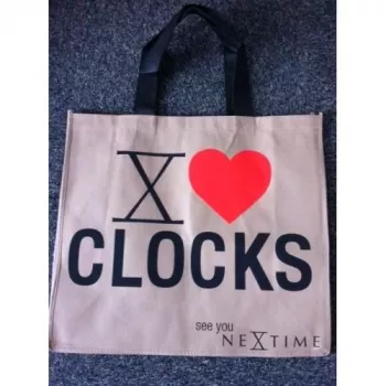NeXtime taška, béžová/čierna