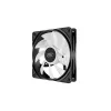 120 mm ventilátor DeepCool RF120W — 1300 ot/min, 1,32 mmH2O, priesvitne čierny