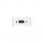 Nástenný panel Vivolink WI221268 so zásuvkou DisplayPort, biely